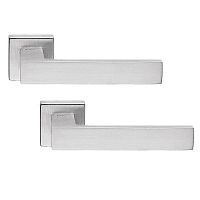 Ручки на розеті LINEA CALI Corner (024) хром матовий